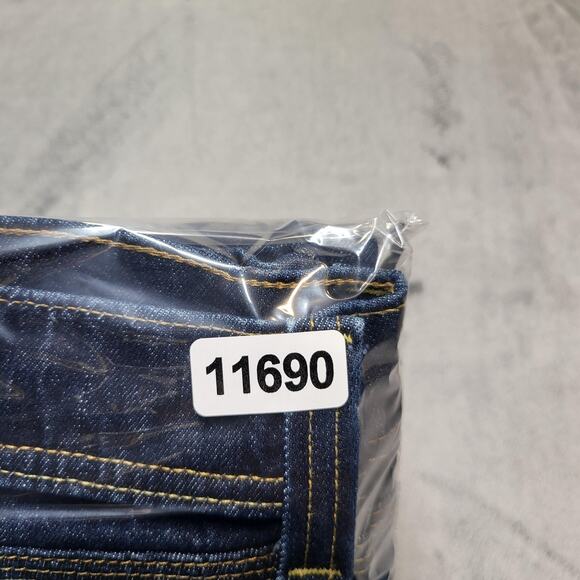 Old Navy Special Edition Jeans Womens 8 Blue Denim Straight Leg Stretch 5 Pocket - Picture 11 of 11